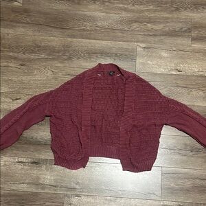 Women's Burgundy Sweater